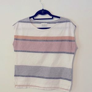 Amanda Moss Linen T-Shirt